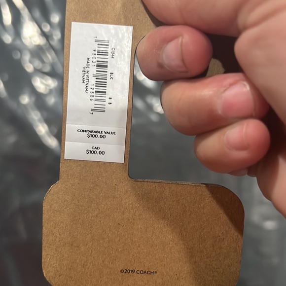 Coach fuzzy slippers - Picture 3 of 3